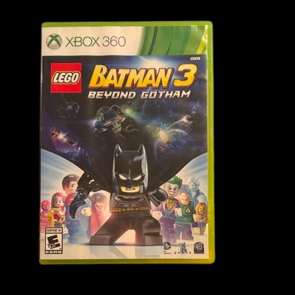 Lego Other - LEGO Batman 3: Beyond Gotham for Xbox 360 - Green and Black Cover